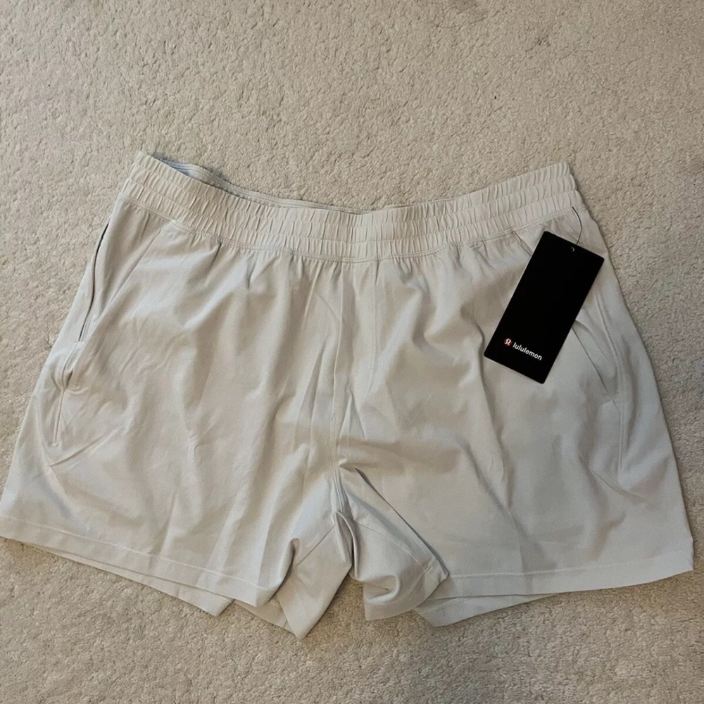 Lululemon Pace Breaker Linerless Short 5” BONE HAWAII MAUI CHAIN ISLANDS XXL